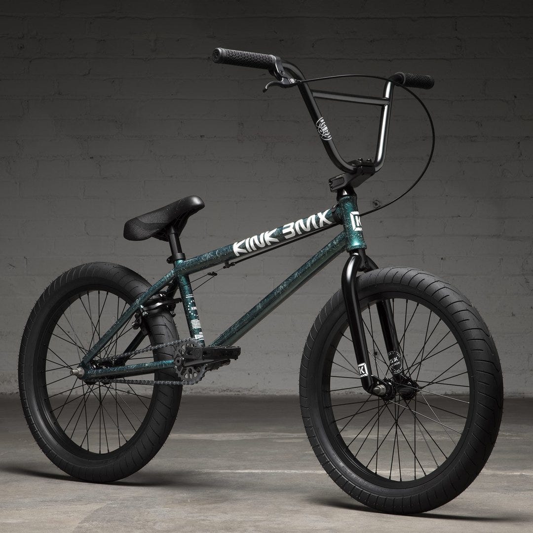 Kink Launch BMX Bike 20.25'' Gloss Galaxy Green - Image 8