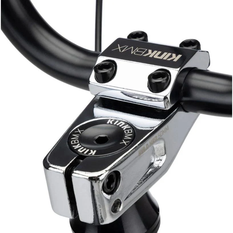 Kink Launch BMX Bike Matte Midnight Black 2023 - Image 2