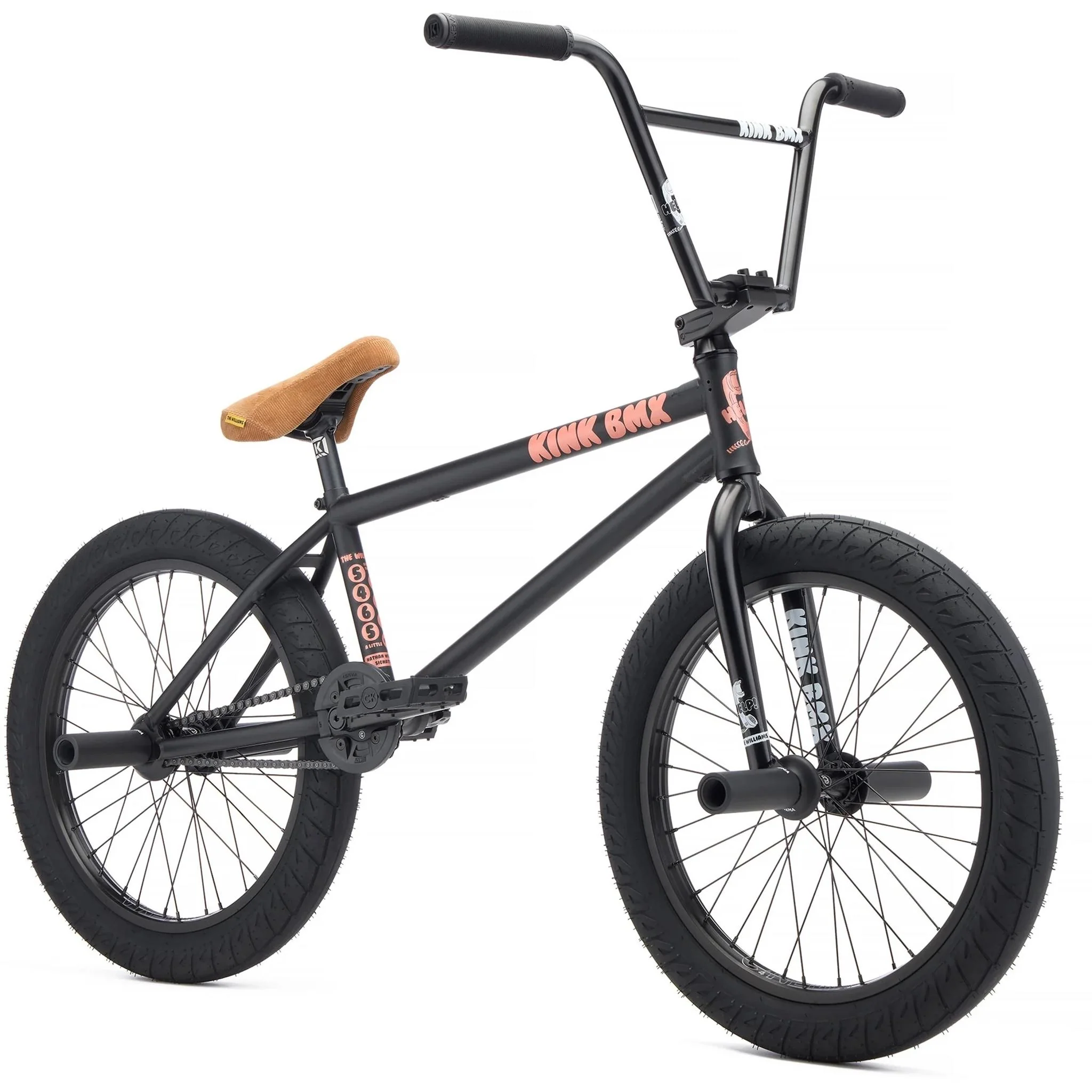 Kink Williams 20'' BMX Bike Midnight Black - Image 2