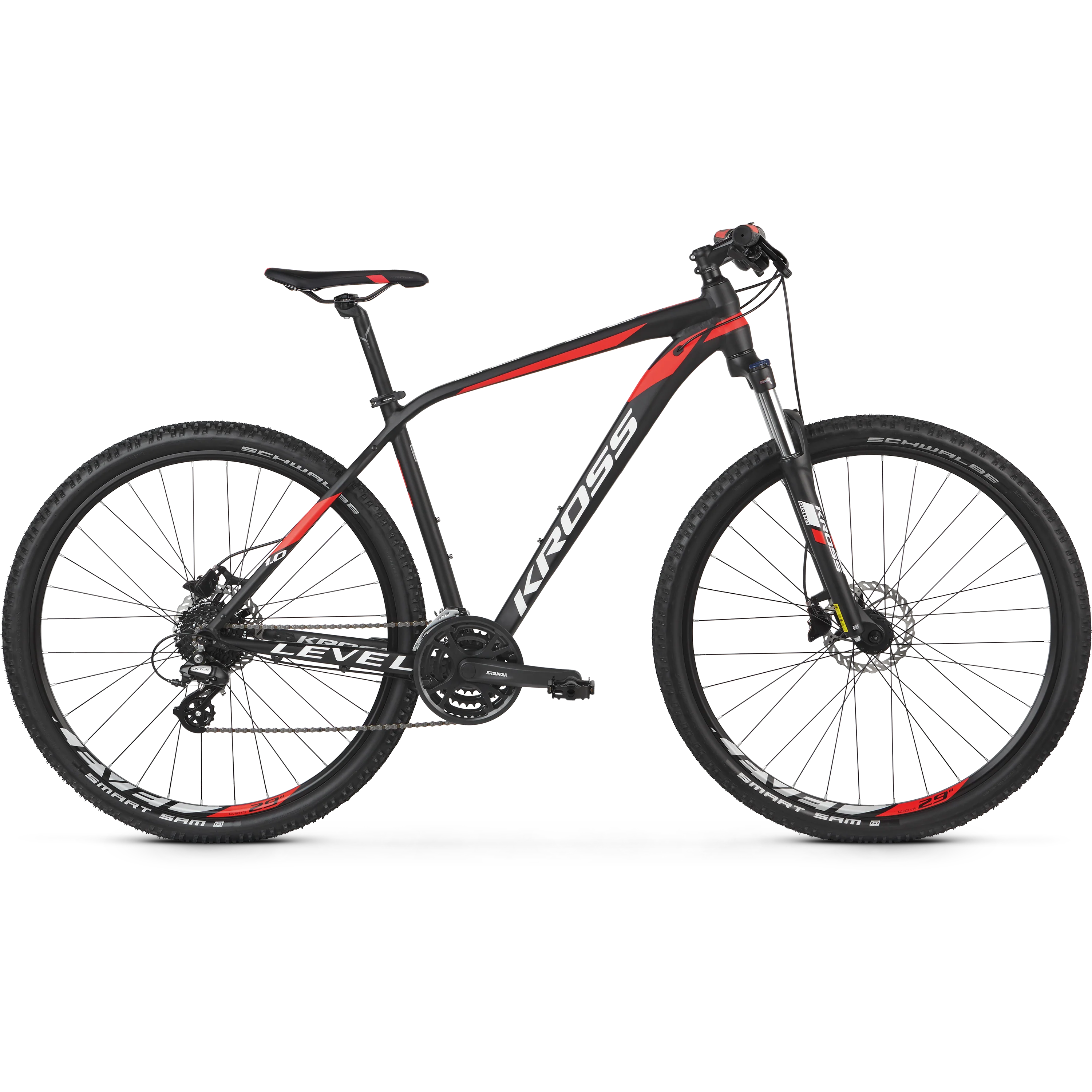 Kross Level 1.0 29 Mountain Bike Black/Red/White