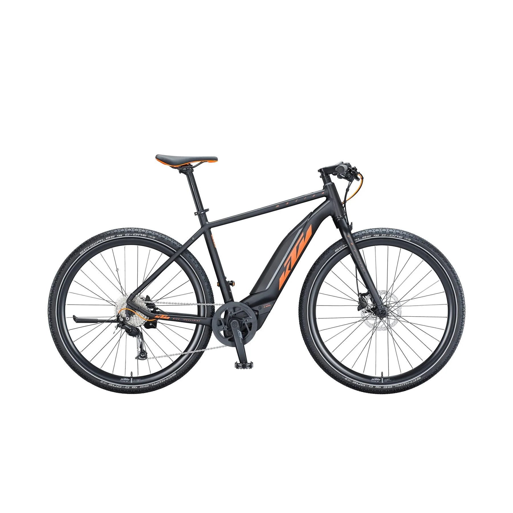 KTM Machina Sprint Electric Hybrid Bike Matte Black