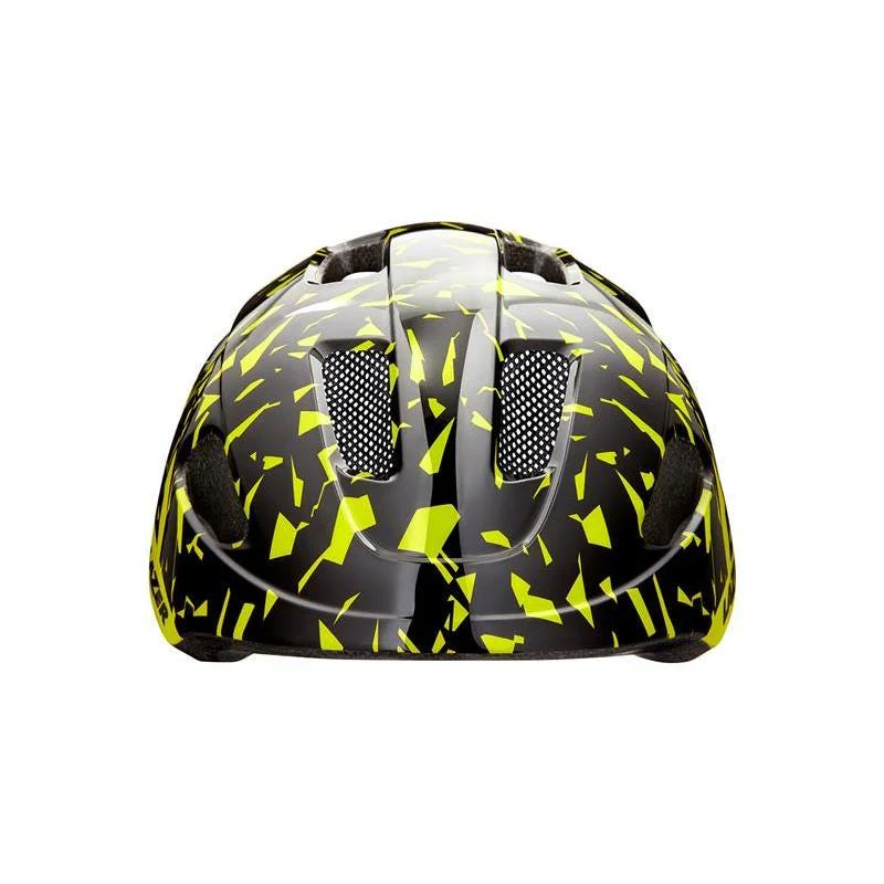 Lazer Nutz KinetiCore Kids Helmet Black/Flash Yellow (50 - 56cm) - Image 2