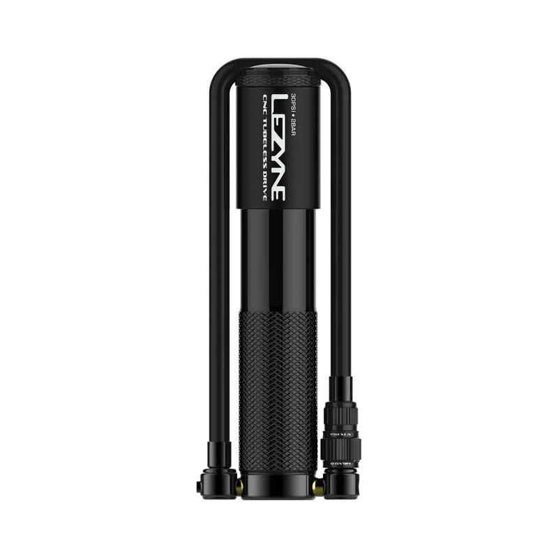 Lezyne CNC Tubeless Drive Pump and Repair Kit Black - Image 3
