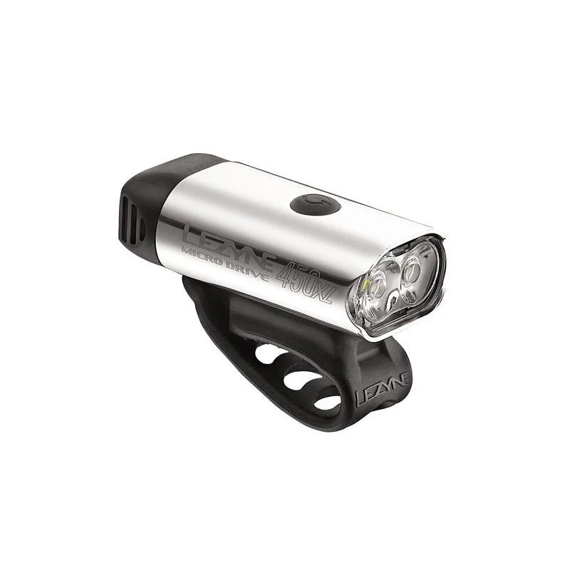 Lezyne Micro Drive 450XL Front Light (Silver) 2V306