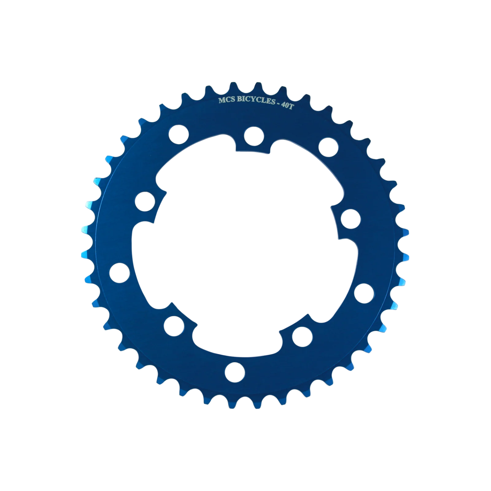 MCS 5-Hole BMX Chainring 38T Blue