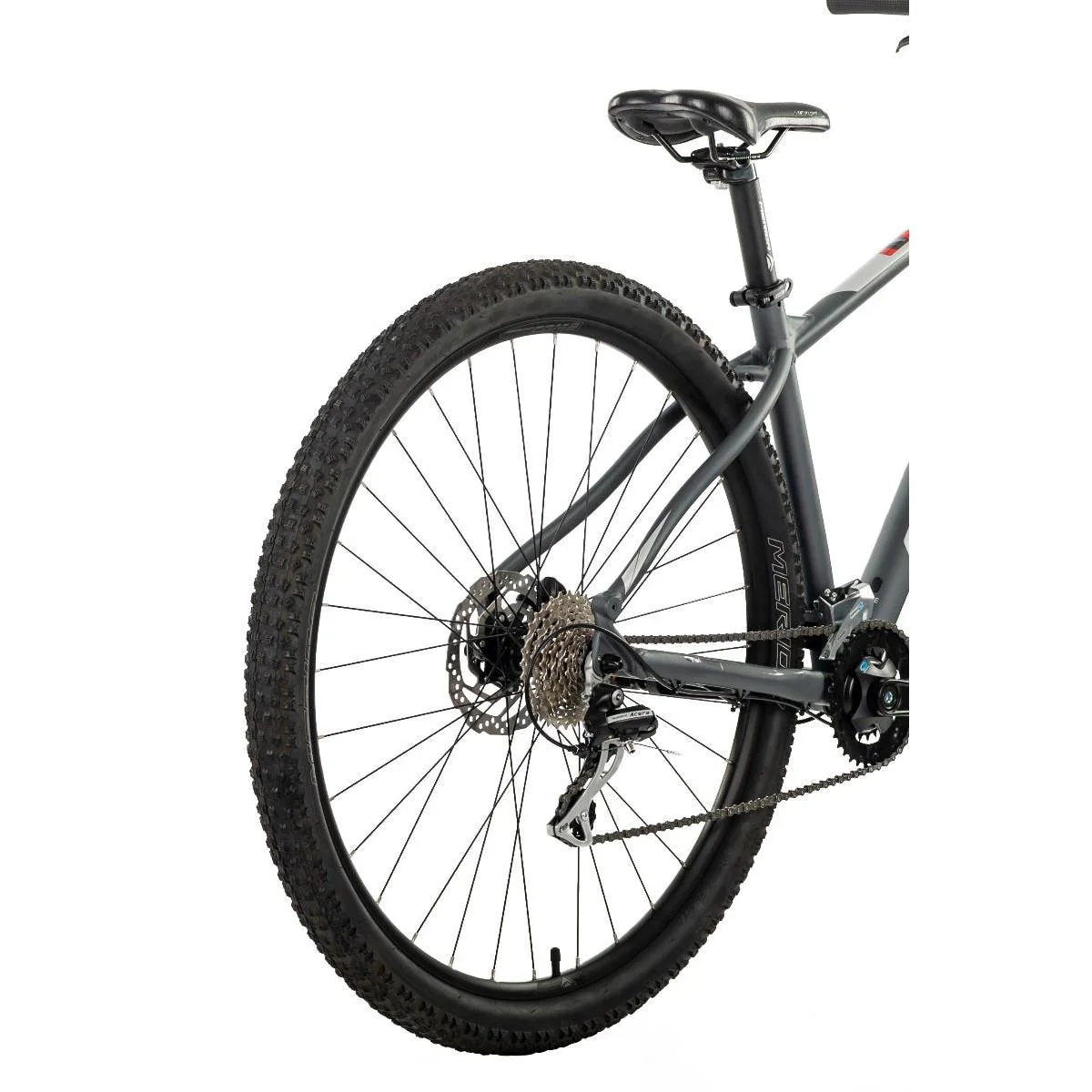 Merida Big Nine 20 Mountain Bike Matt Anthracite/Silver - Image 7