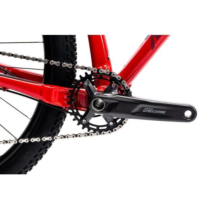 Merida Big Nine Limited Mountain Bike Glossy Race Red/Matt Red - Image 6