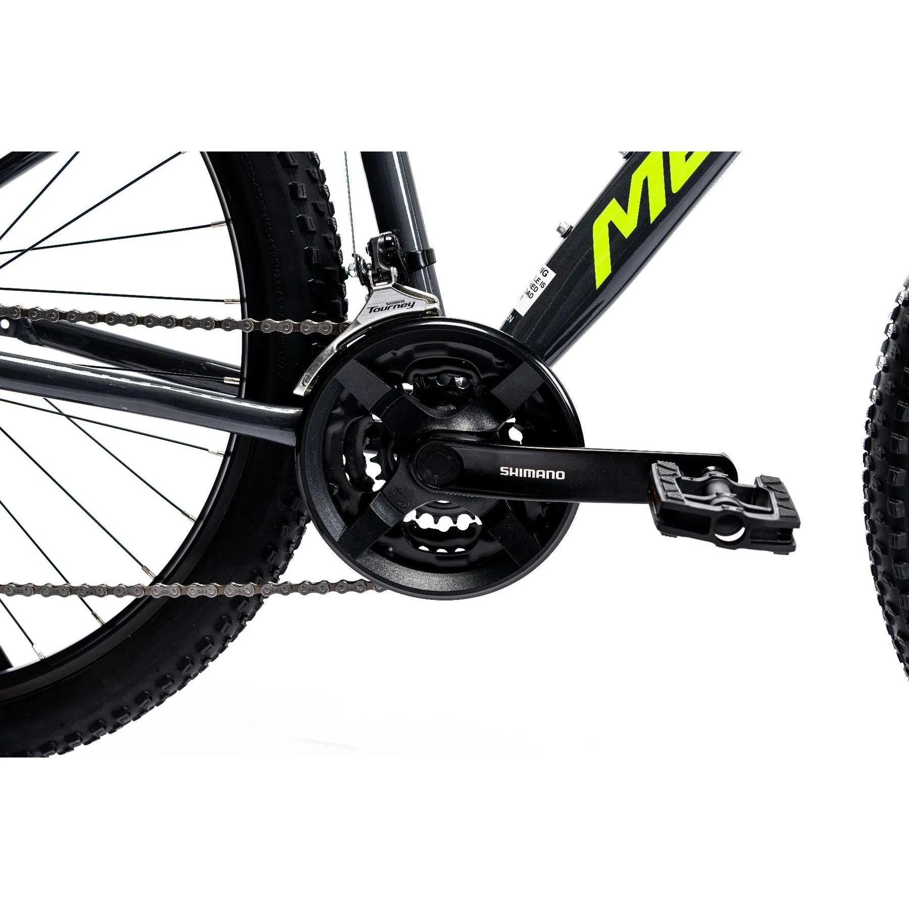 Merida Big Seven 10 D Mountain Bike Anthracite Green/Silver - Image 3