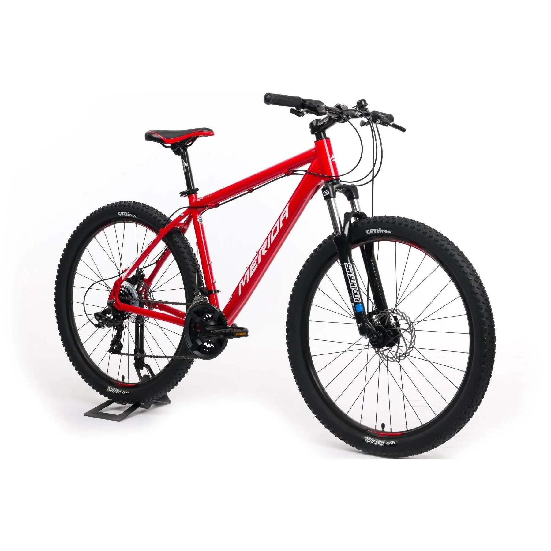 Merida Big Seven 10 MD Mountain Bike Race Red/White - Image 2