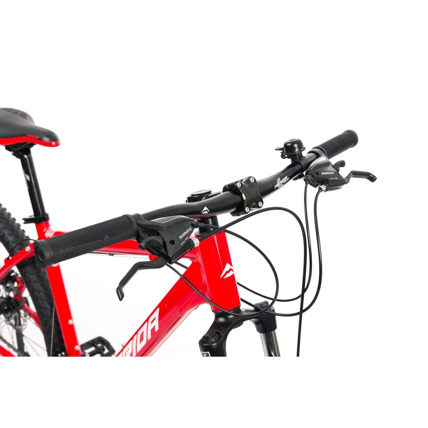 Merida Big Seven 10 MD Mountain Bike Race Red/White - Image 3