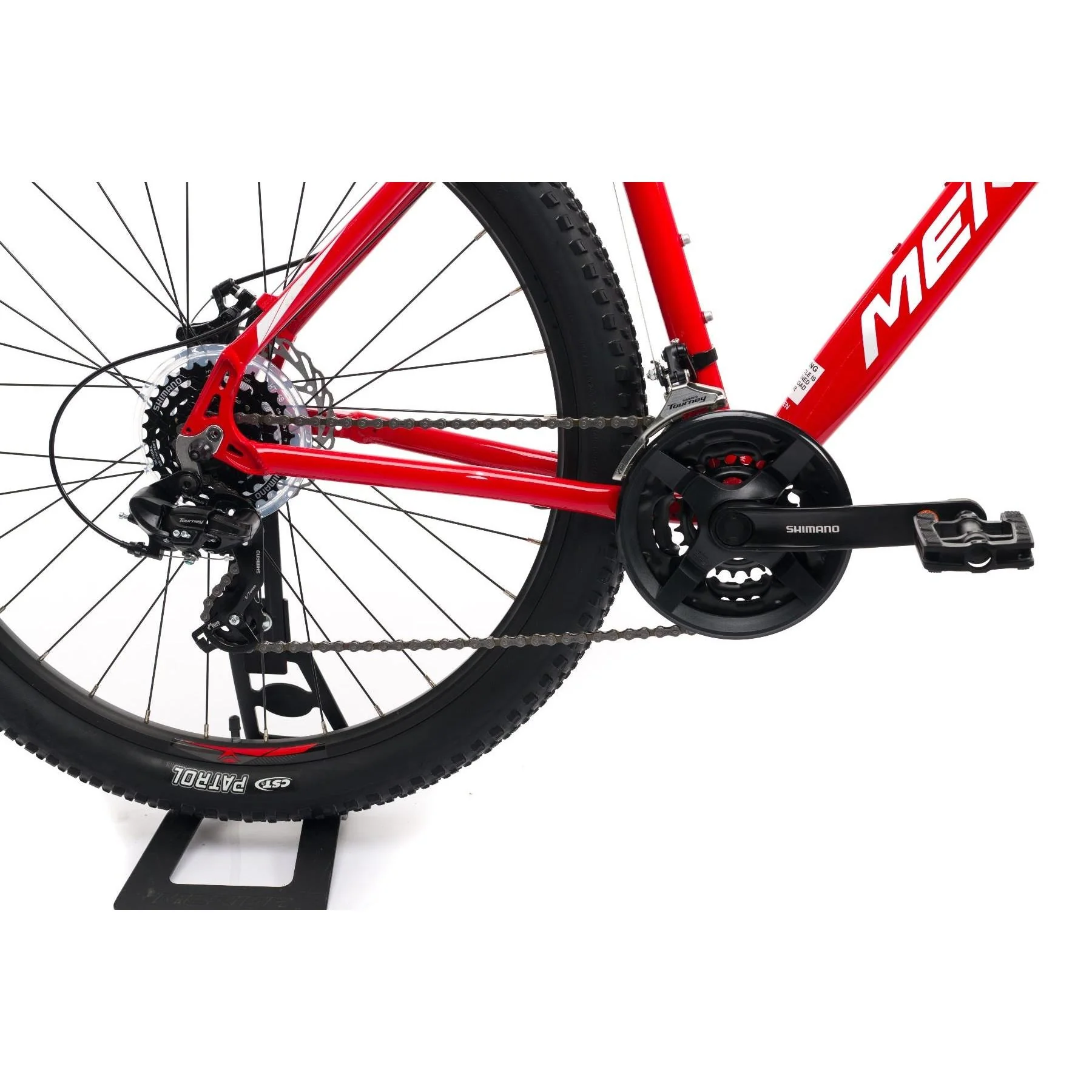 Merida Big Seven 10 MD Mountain Bike Race Red/White - Image 4