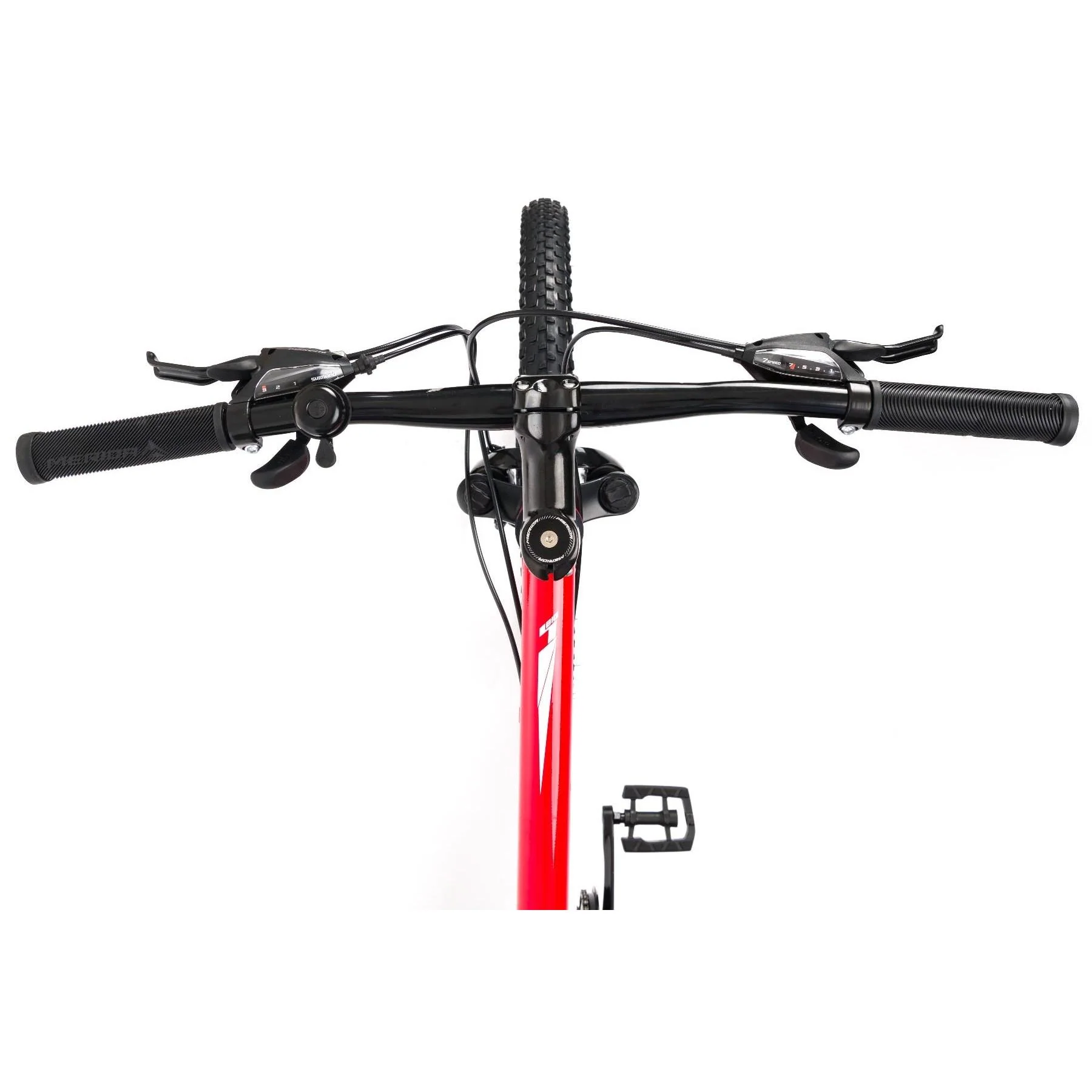 Merida Big Seven 10 MD Mountain Bike Race Red/White - Image 5