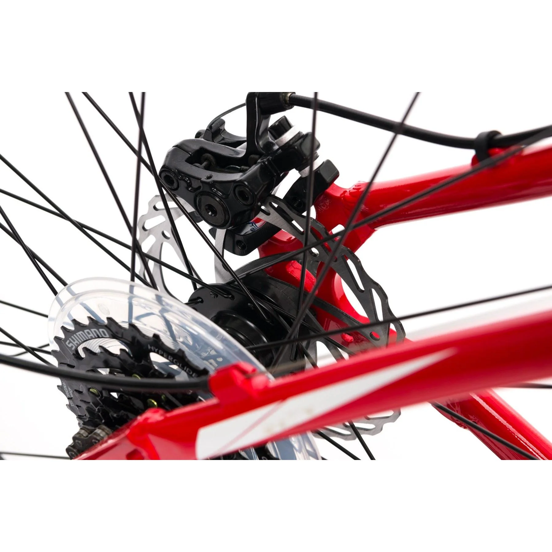Merida Big Seven 10 MD Mountain Bike Race Red/White - Image 7