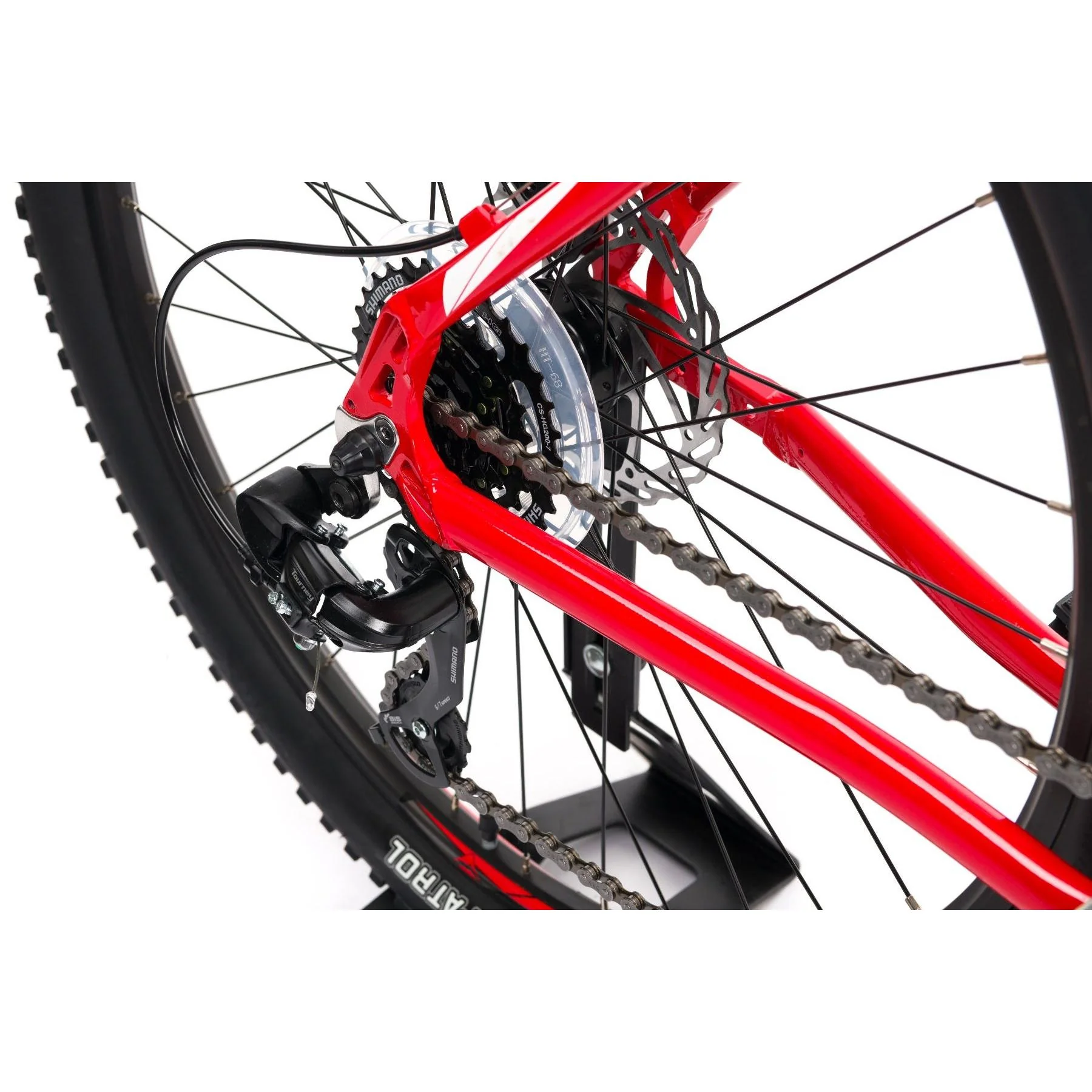 Merida Big Seven 10 MD Mountain Bike Race Red/White - Image 8