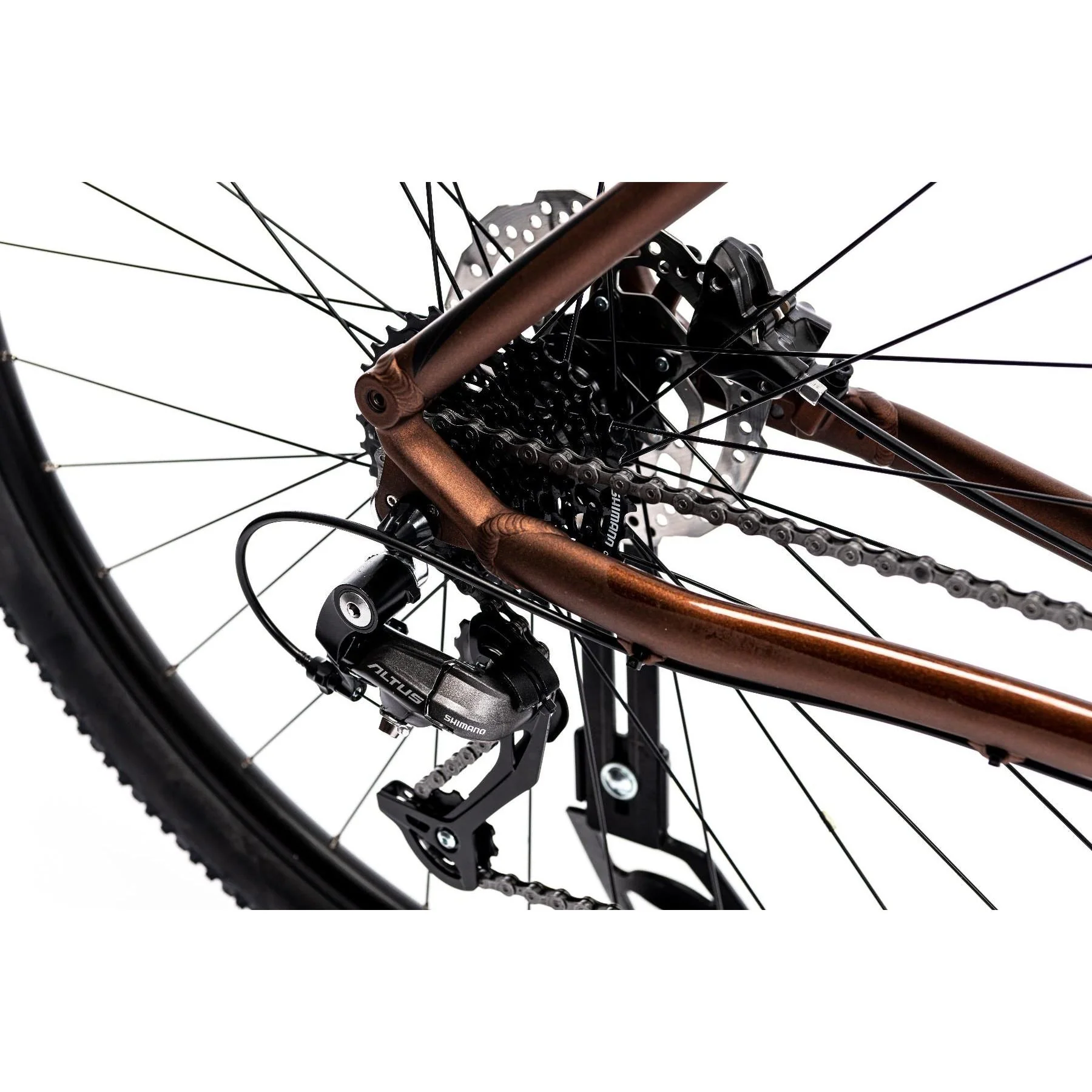 Merida Big Seven 60 Mountain Bike Matt Bronze/Black - Image 5