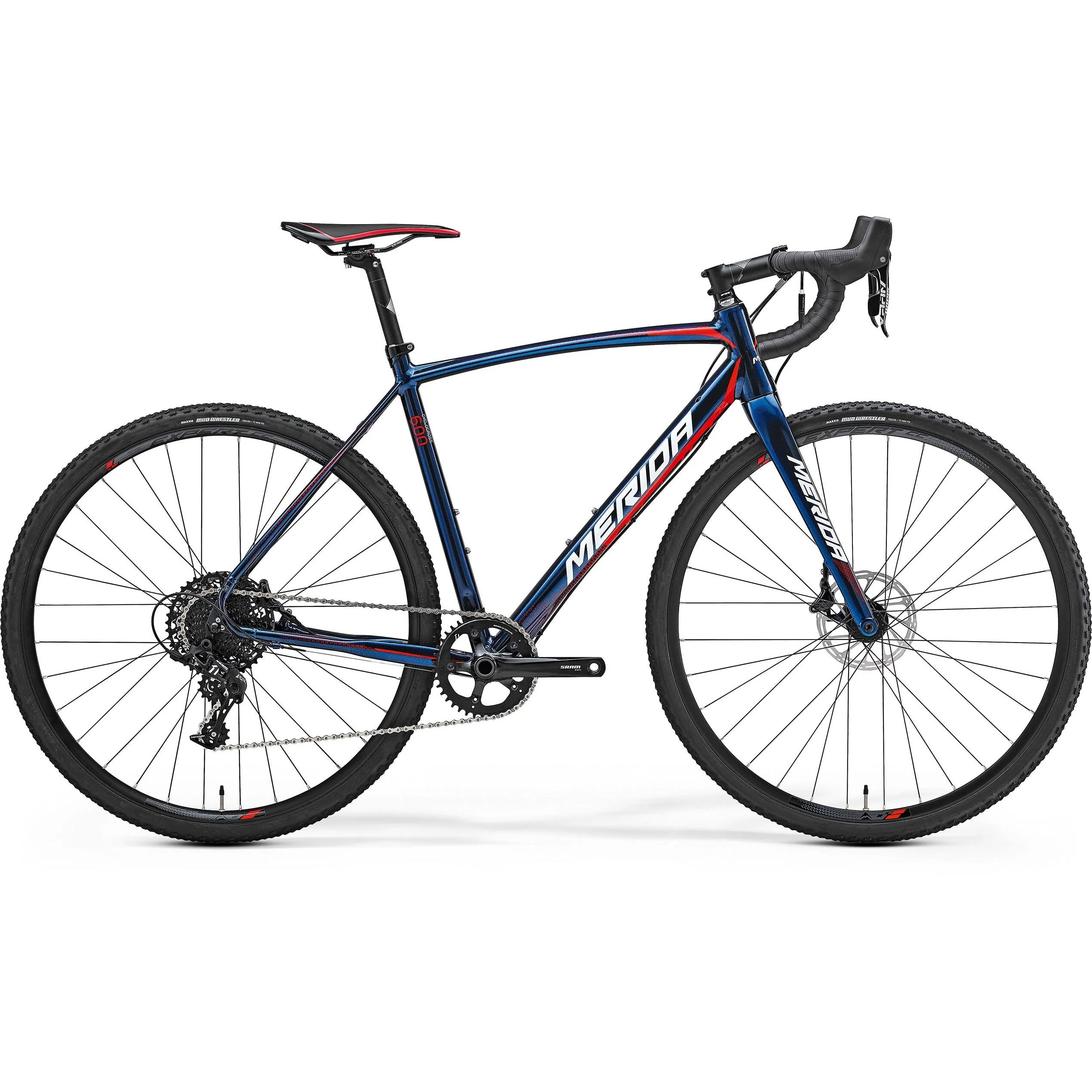 Merida Cyclo Cross 600 Cyclocross Bike Dark Blue/Red/White (2017)