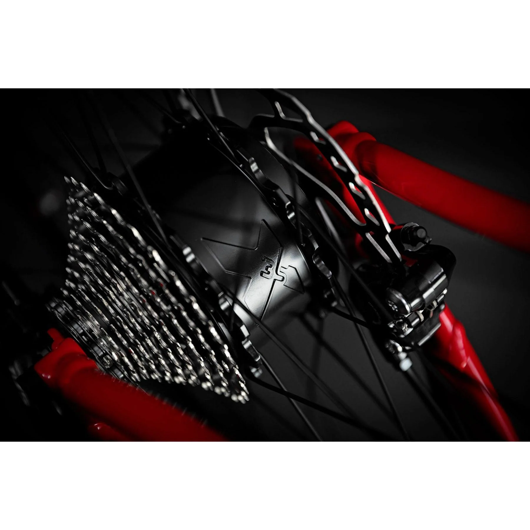 Merida eScultura 400 Electric Road Bike Race Red/Black - Image 4