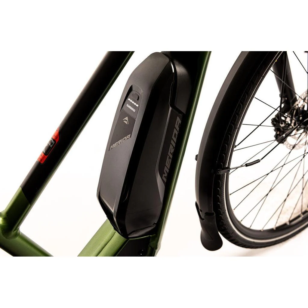 Merida eSpresso 300 SE EQ 504Wh Electric Hybrid Bike Silk Green/Black - Image 8