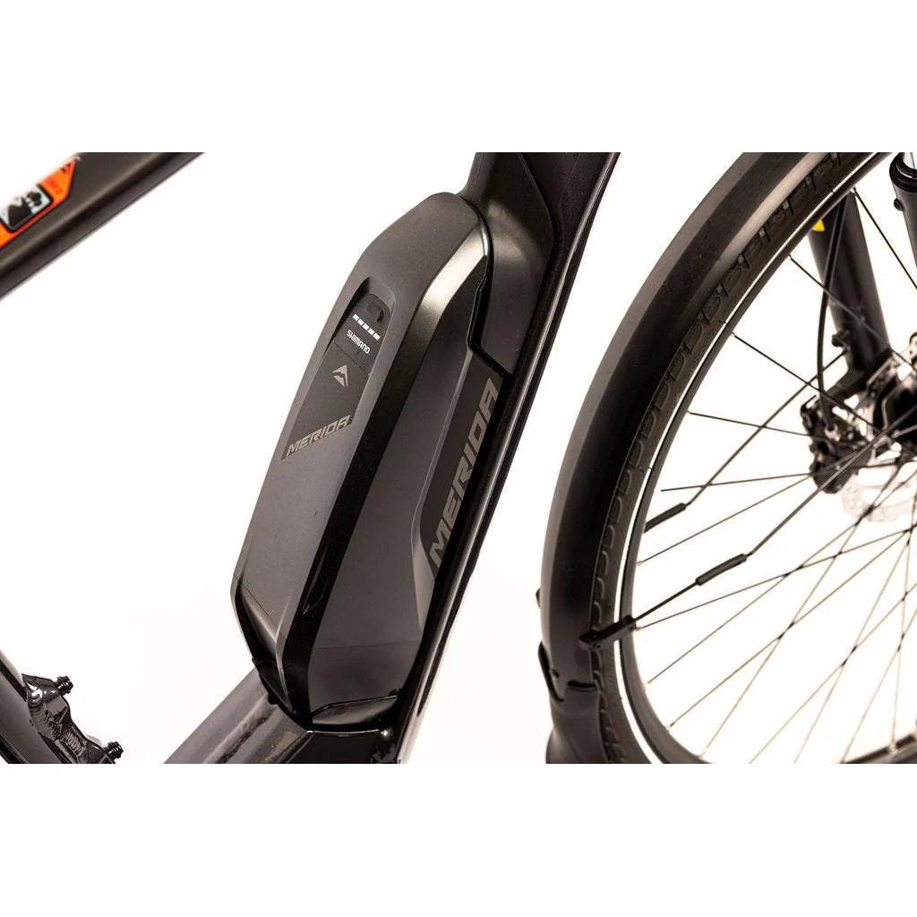 Merida eSpresso 300SE EQ Electric Hybrid Bike Glossy Anthracite/Matt Black - Image 3
