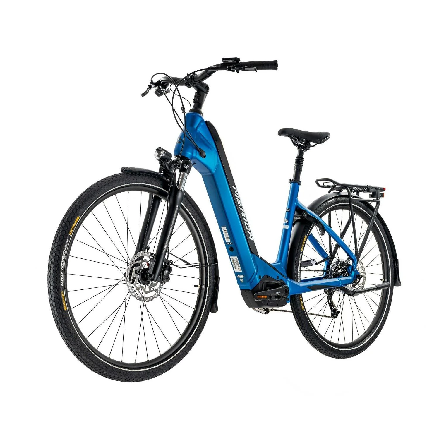Merida eSpresso City 400 EQ 504Wh Electric Hybrid Bike Silk Blue/Black - Image 4