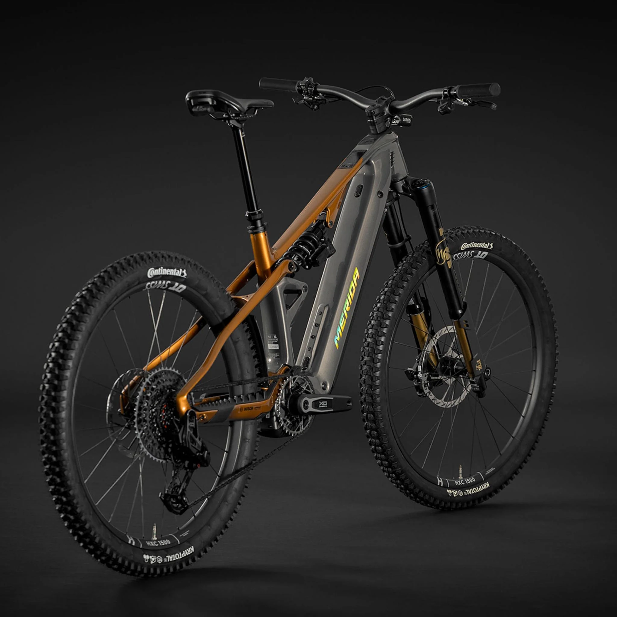 Merida Lithos 10K Electric Enduro Bike Grey/Wild Honey - Image 6