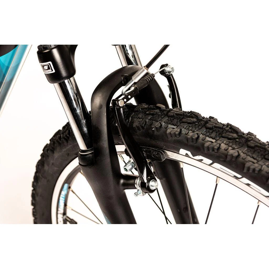Merida Matts 6.5 V Mountain Bike Black/Teal - Image 4