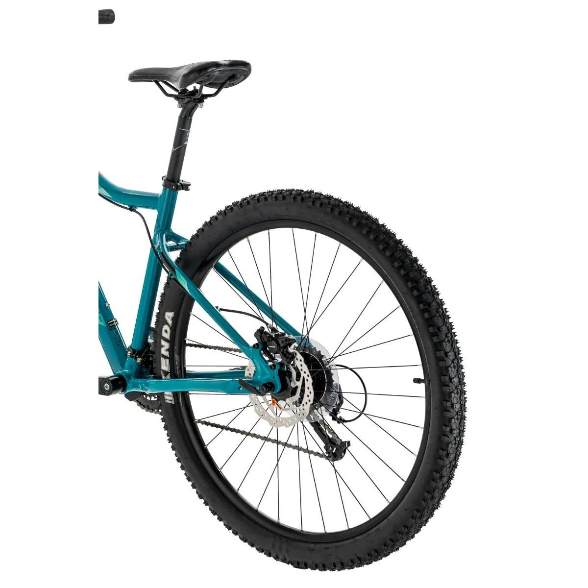 Merida Matts 7.60 Mountain Bike Glossy Teal/Silver-Green/Black - Image 6