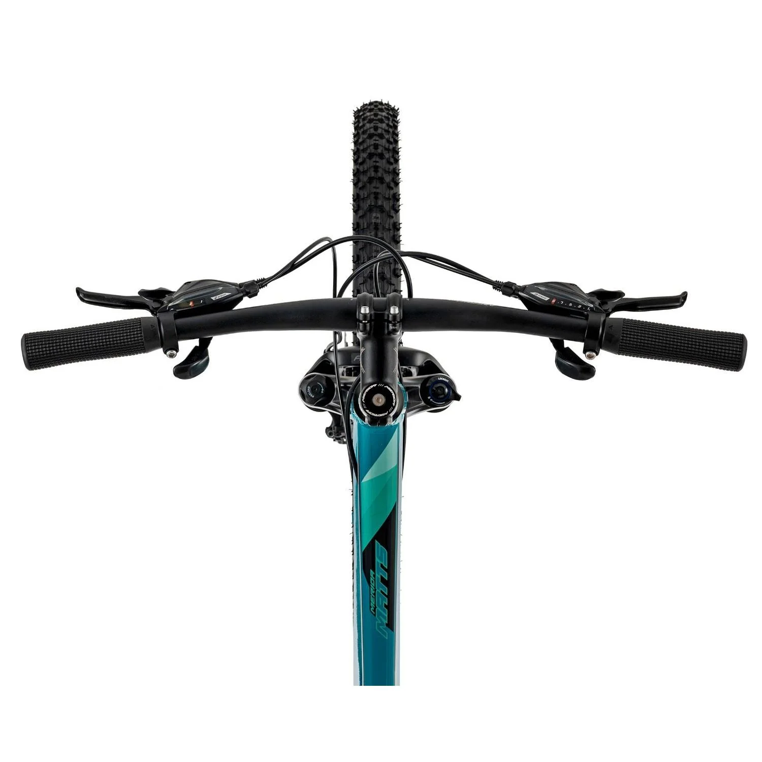 Merida Matts 7.60 Mountain Bike Glossy Teal/Silver-Green/Black - Image 7