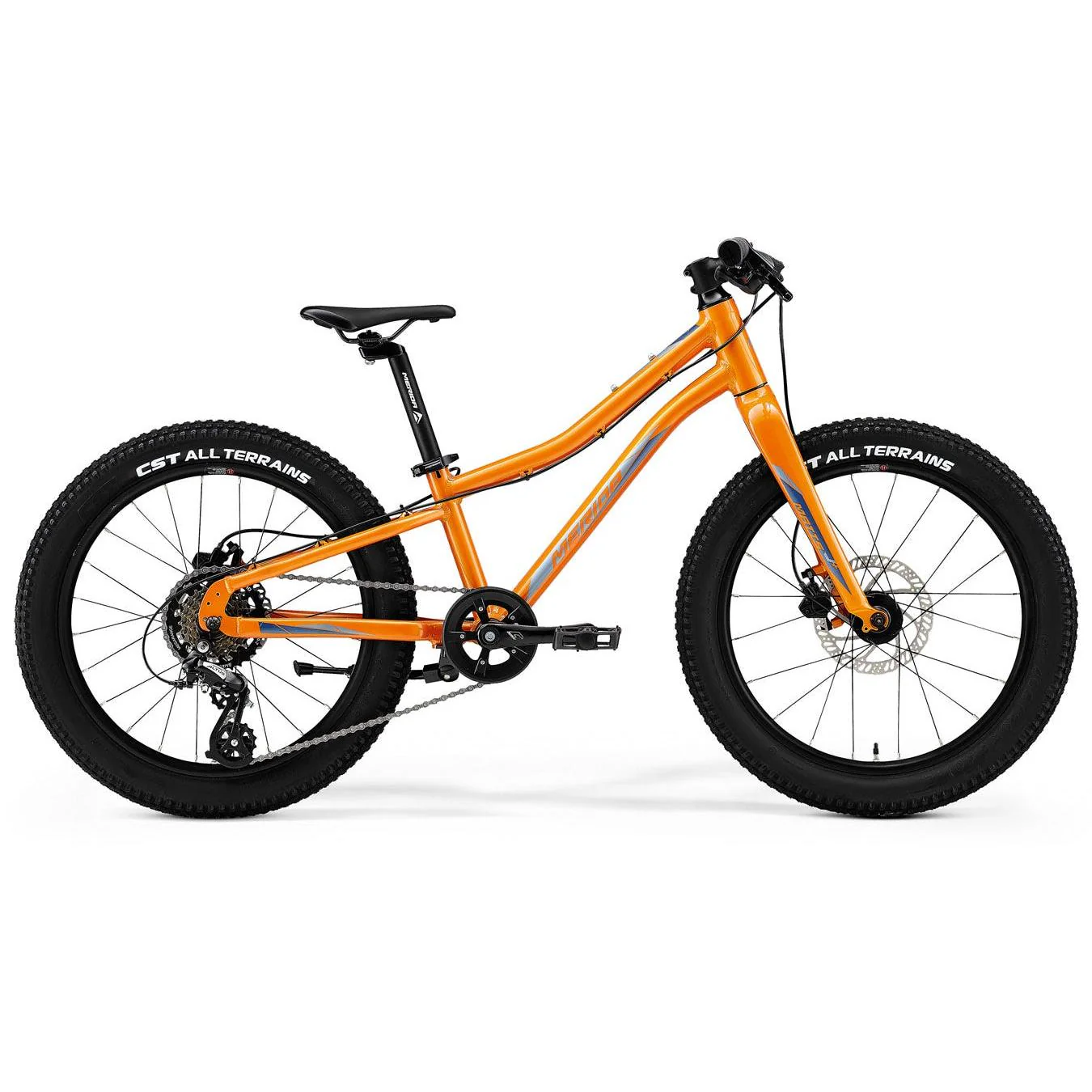 Merida Matts J20 Plus Disc - 20'' Rigid Fork Kids Bike Metallic Orange/Blue
