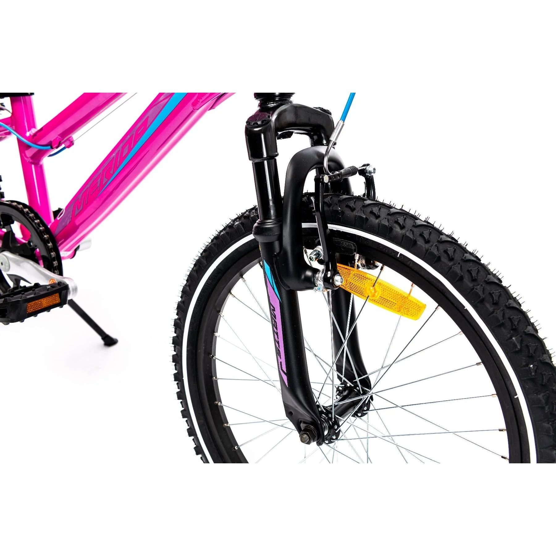 Merida Matts J20 - 20'' Kids Bike Candy Pink/Light Blue - Image 4