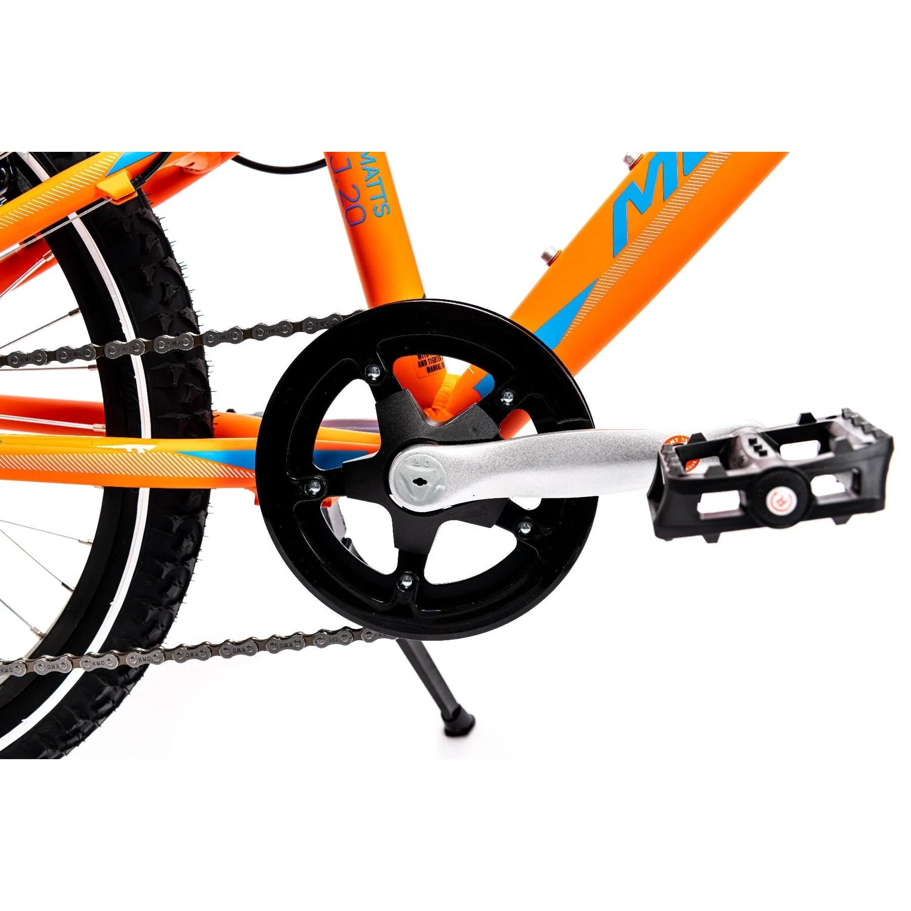 Merida Matts J20 - 20'' Kids Bike Orange/Blue/White - Image 5