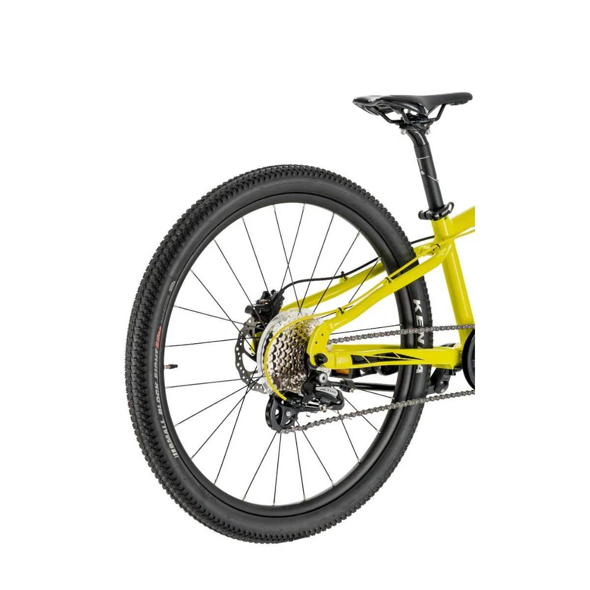 Merida Matts J24 Disc - 24'' Kids Bike Yellow Black - Image 5