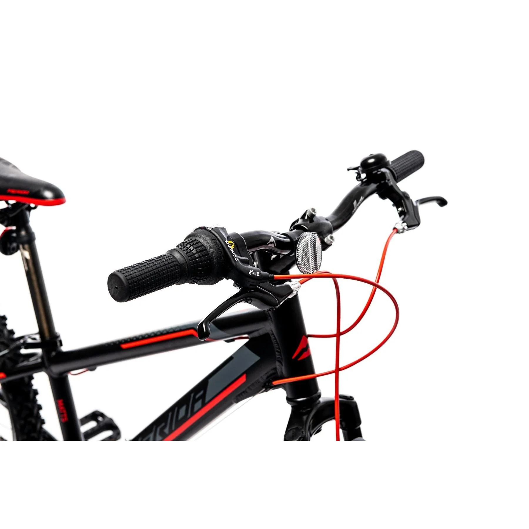 Merida Matts J24 - 24'' Kids Bike Black Grey/Red - Image 3