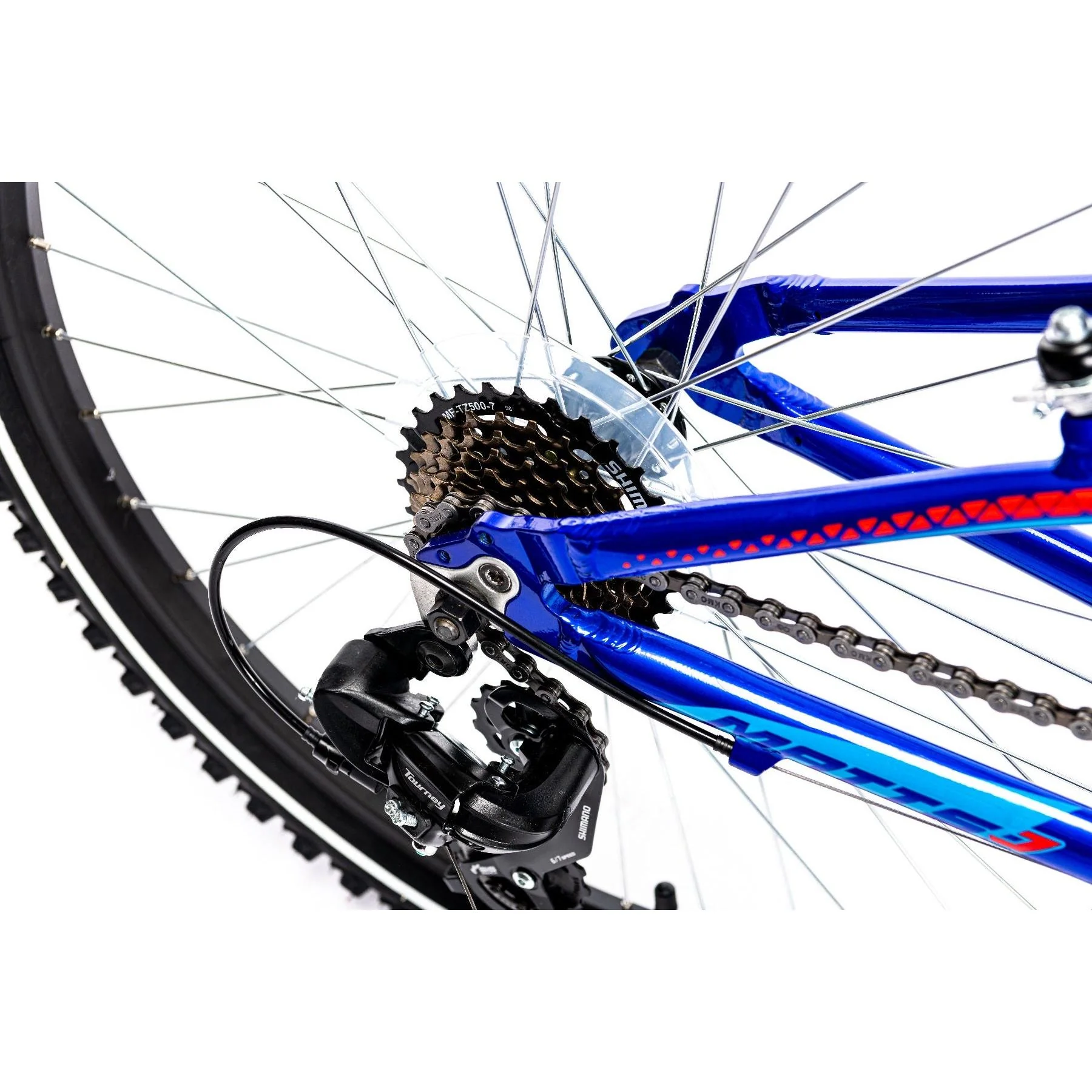 Merida Matts J24 - 24'' Kids Bike Dark Blue/Red/Blue - Image 5