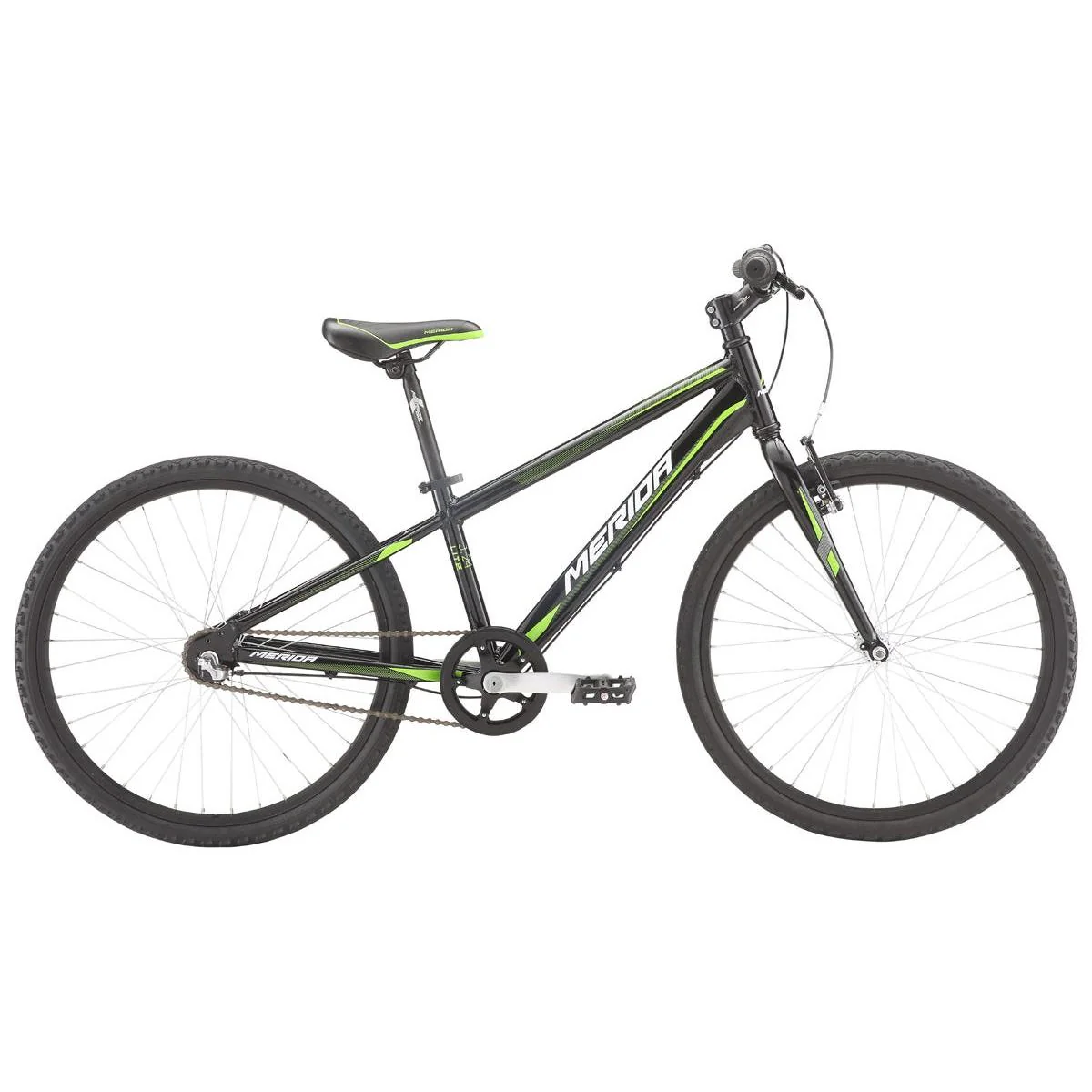 Merida Matts J24 Lite Kids Bike Black/Green/White (2020)