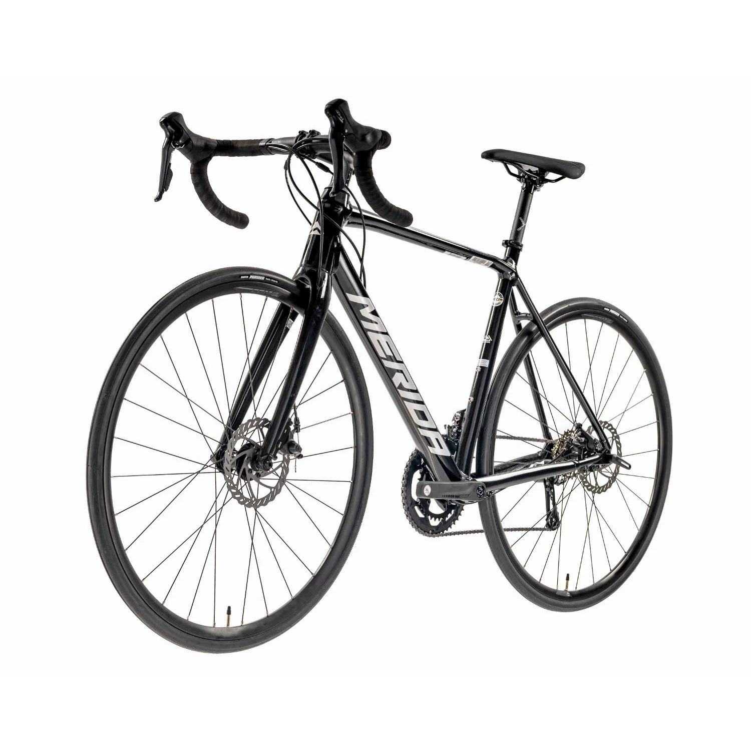 Merida Scultura 200 Road Bike Metallic Black/Silver - Image 4