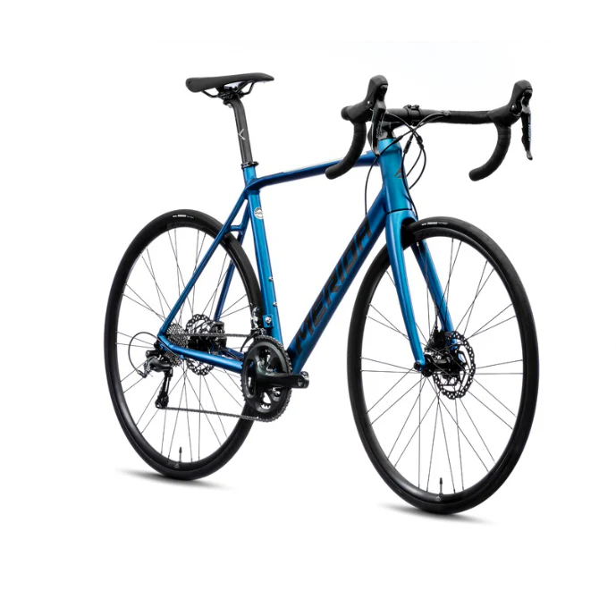 Merida Scultura 300 Road Bike Matt Blue - Image 6