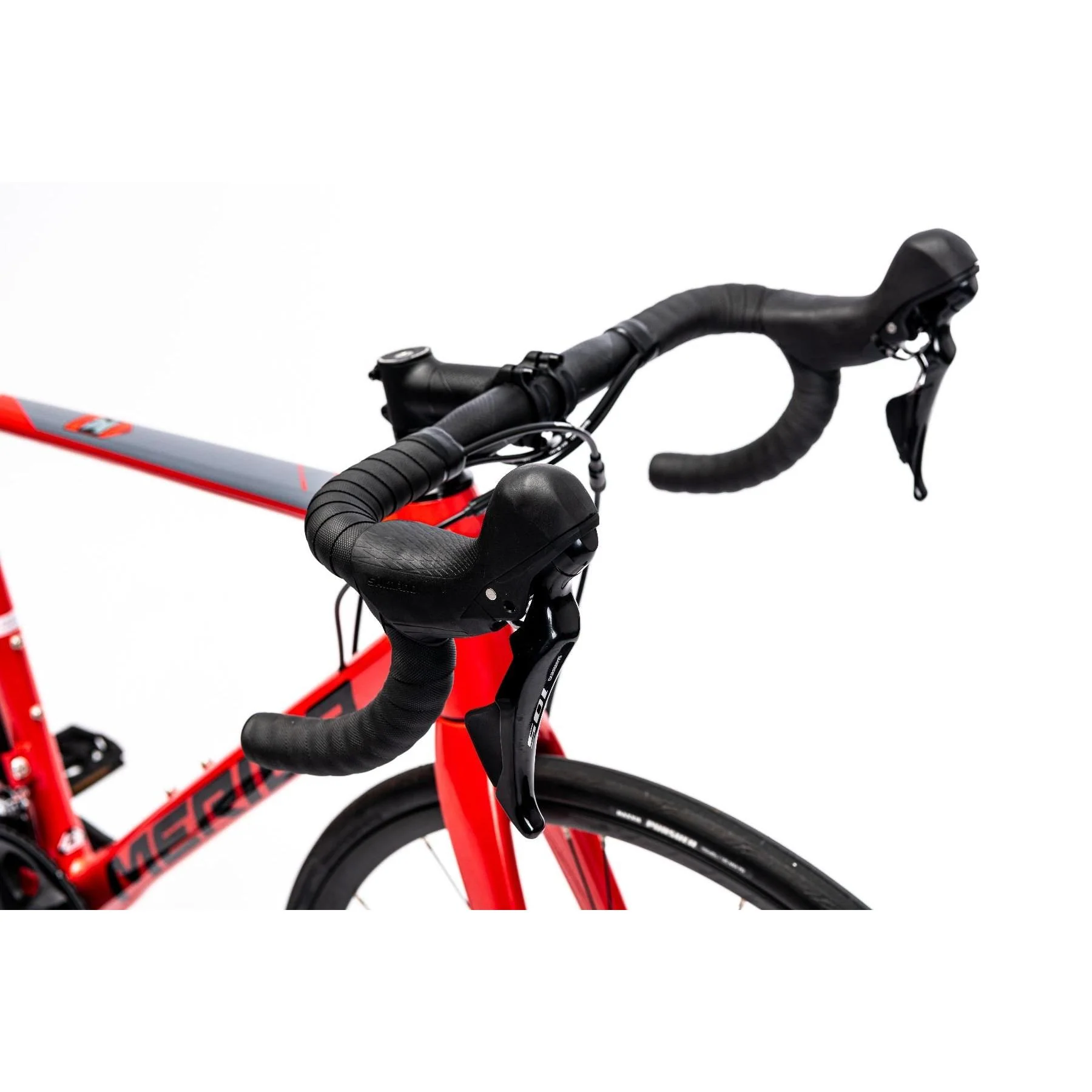 Merida Scultura 400 Road Bike Golden Red/Grey - Image 7