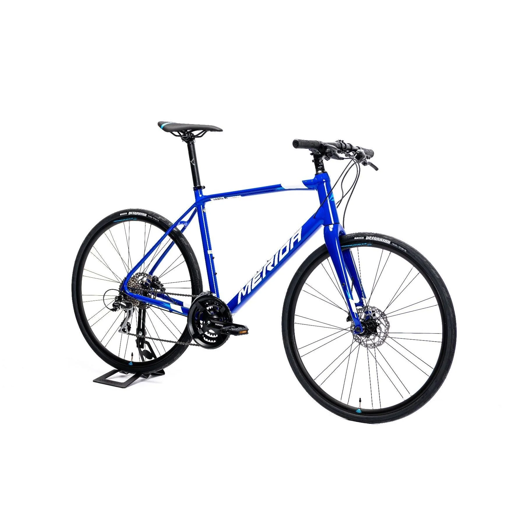 Merida Speeder 100 Flat Bar Road Bike Dark Blue/Blue/White - Image 2