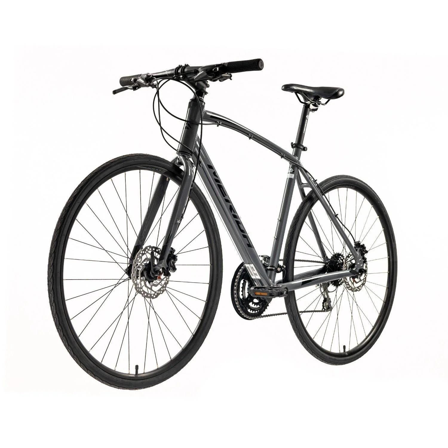 Merida Speeder 20 Flat Bar Road Bike Anthracite Black - Image 3