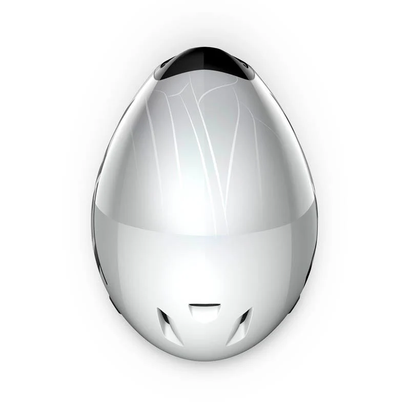 MET Codatronca Triathlon Helmet White/Silver - Image 4