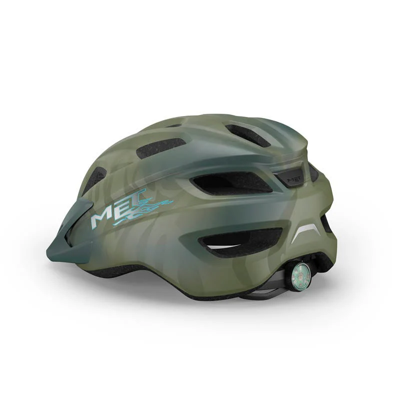 Met Crackerjack Kids Helmet 52-57 cm Green/Matt - Image 2