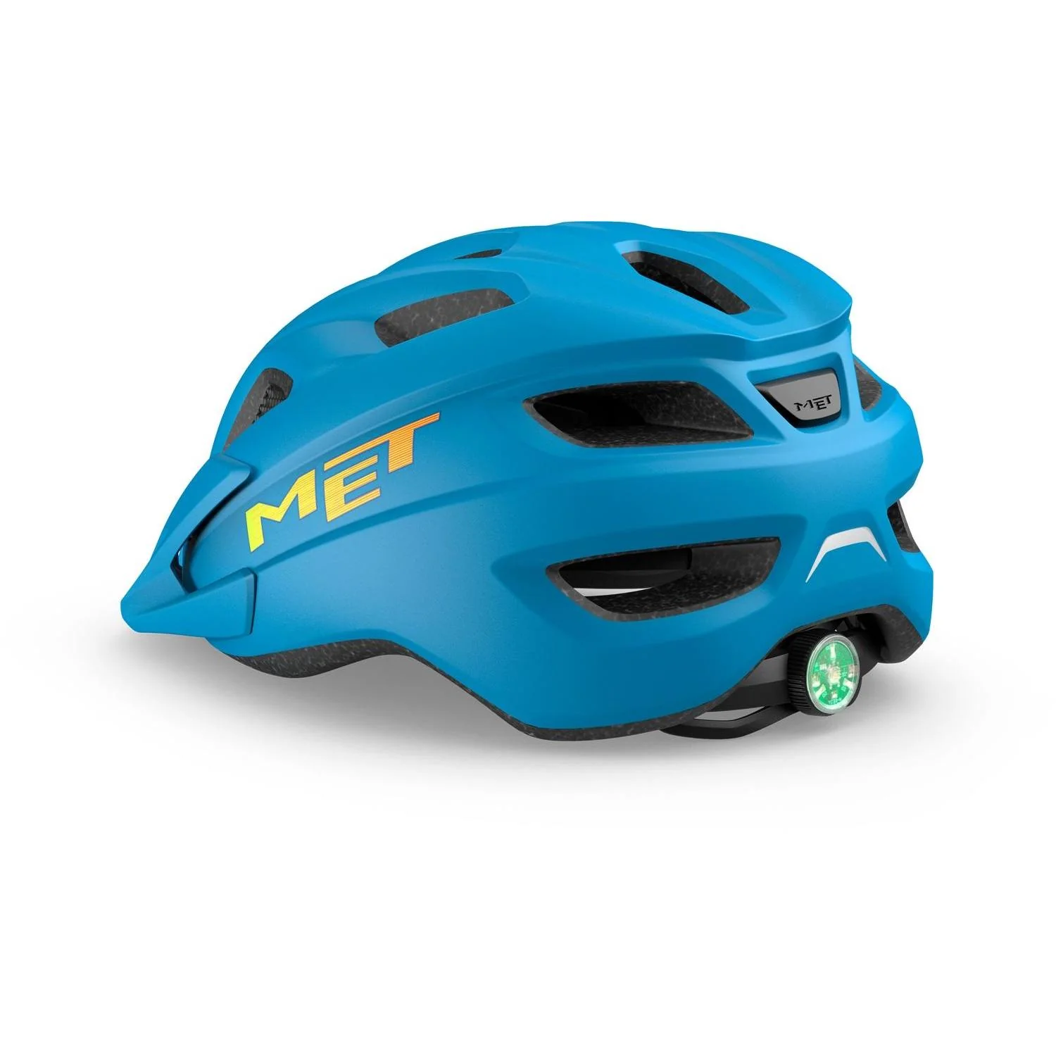 MET Crackerjack Kids Helmet Cyan/Matt - Image 3