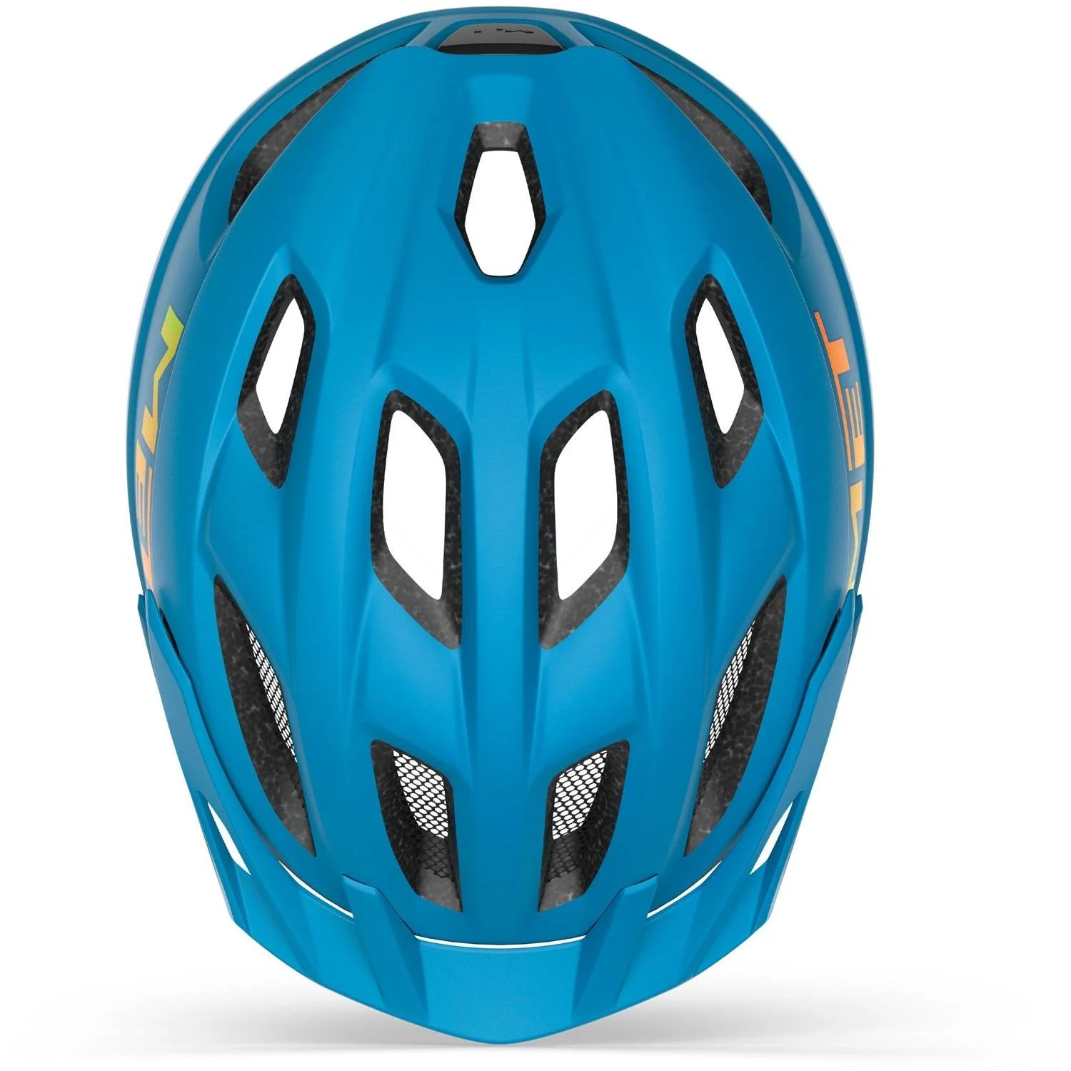 MET Crackerjack Kids Helmet Cyan/Matt - Image 4