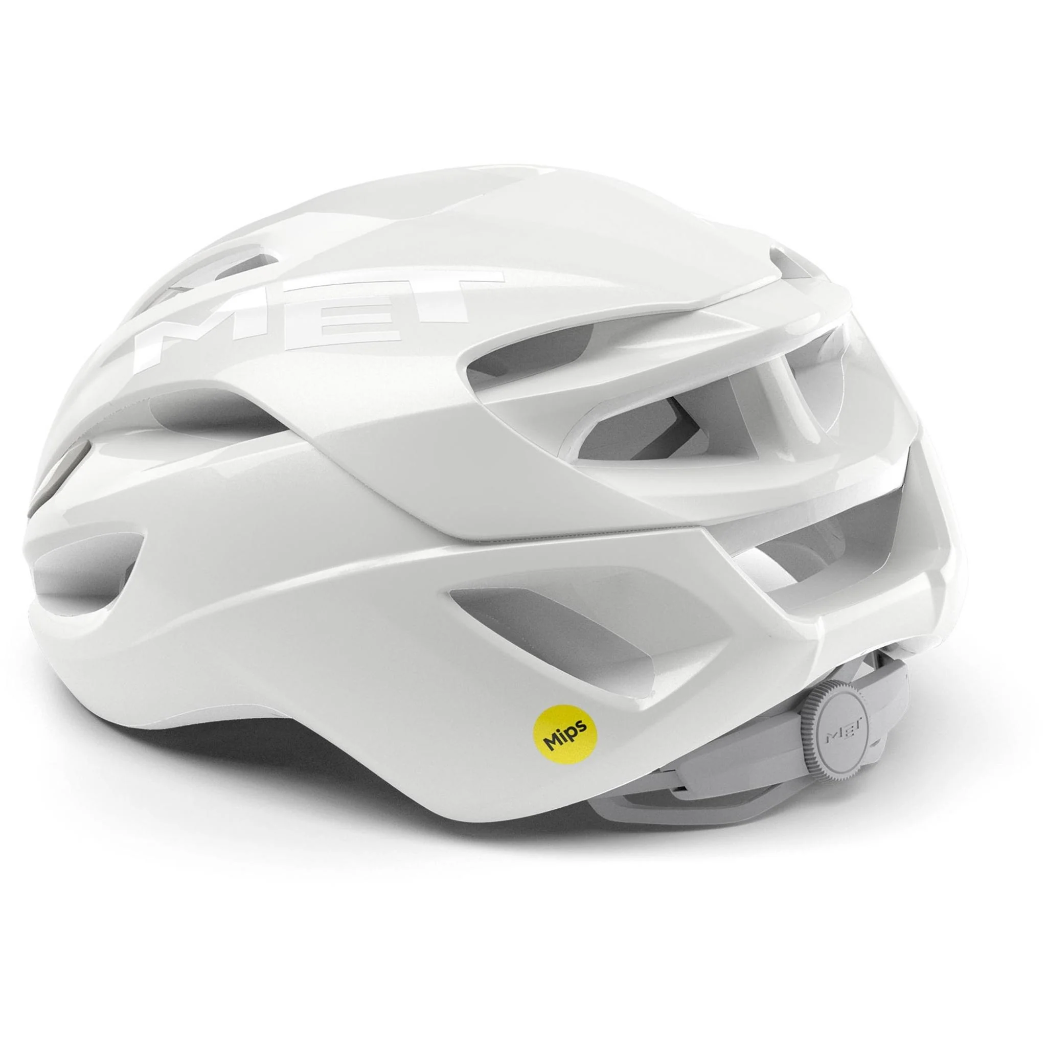 MET Rivale MIPS Road Helmet Absolute White Limited Edition - Image 3
