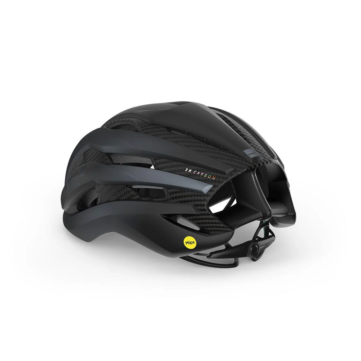 MET Trenta 3K Carbon MIPS Road Helmet Black - Image 3
