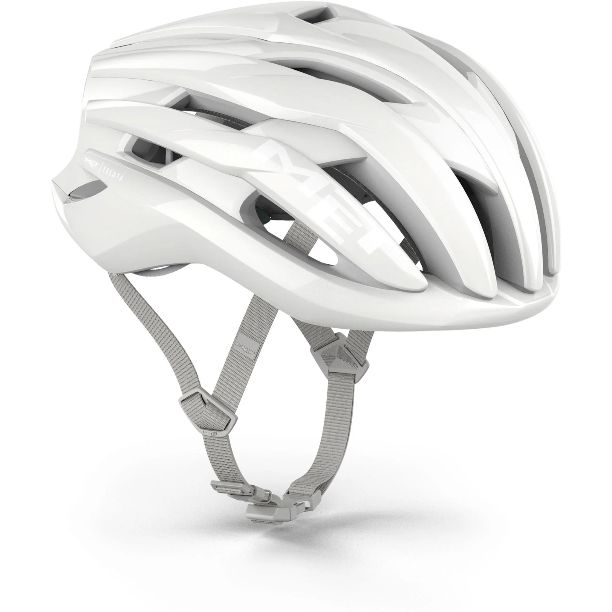 MET Trenta MIPS Road Helmet Absolute White Limited Edition - Image 5