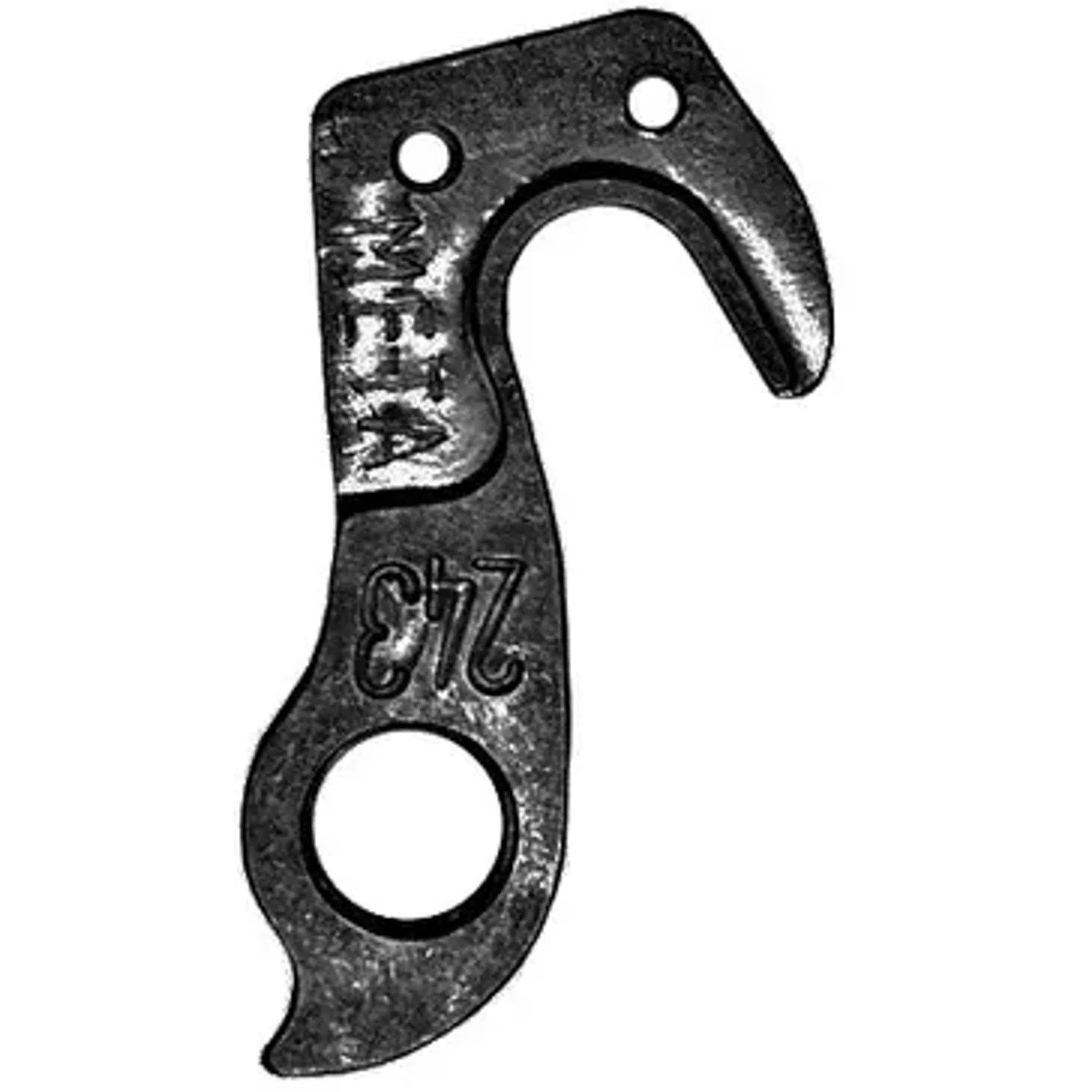 Meta CNC Model 243 Aviation Alloy Giant Derailleur Hanger Black - Image 2