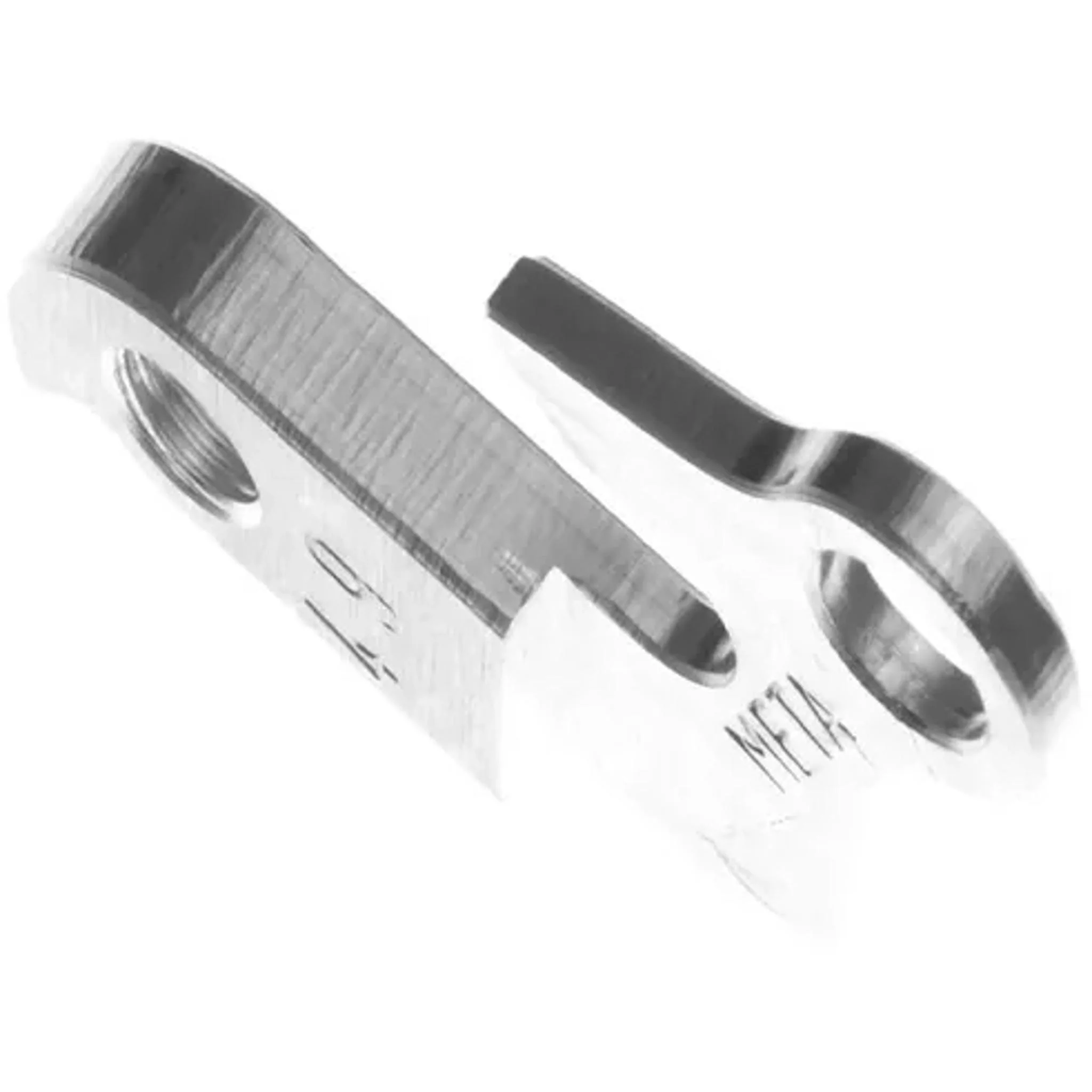 Meta CNC Model 49 Aviation Alloy Derailleur Hanger Silver - Image 2