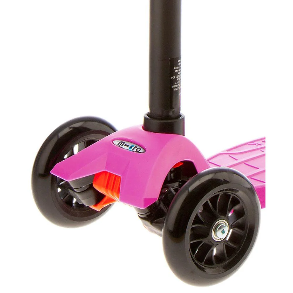 Micro Maxi 3 Wheel Kids Scooter Pink - Image 2